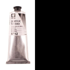 Vallejo Acrylic 125ml Tube - Mars Black PTAV125MB