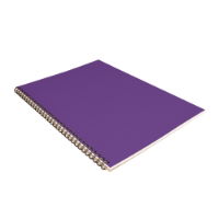 A3 Portrait spiral pad - Deep Purple