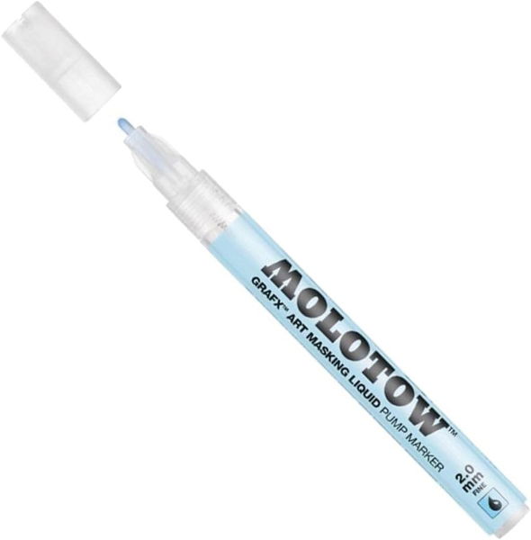 Grafx Art Masking Liquid Pen - 2mm