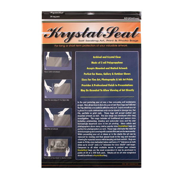 Krystal Seal Sleeves - A2 pack