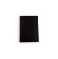 A5 Black Kraft Concertina Sketchbook, kraft paper, 70 pages