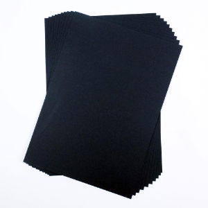 A3 300gsm Black Card, 50 Sheet Pack CDB6SA3