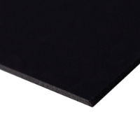 A1 5mm Black Foamboard Corner