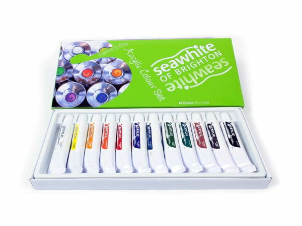 Small Tube Acrylic Paint Set - 12x12ml