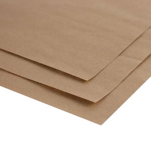 Brown Ribbed Kraft Paper