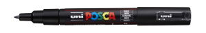 Uni Posca Paint Marker Extra Fine, 0.7 - 1mm Bullet Tip, Black DAMPEFB