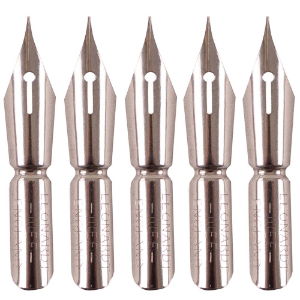 Drawing Nibs x5, Copperplate, Size 2 DACNIB111