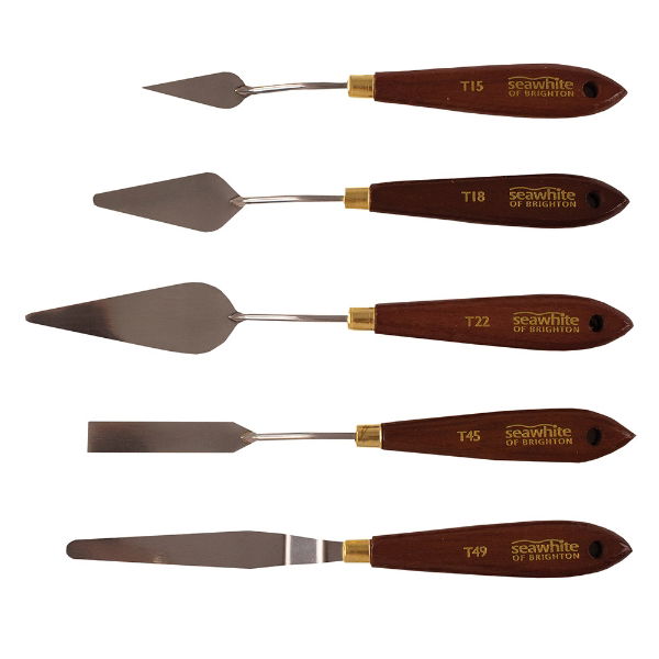 Palette Knive, Set of 5 Shapes - DAPKS