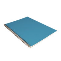 A3 Portrait spiral pad - Pacific Blue